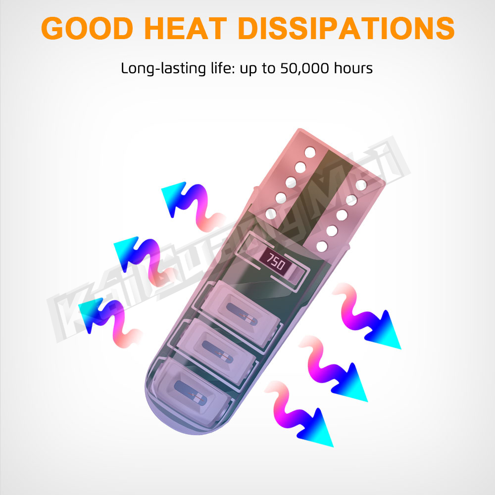 2/10PCS T10 W5W LED Light Canb - Sos Light Strobe recension och pris