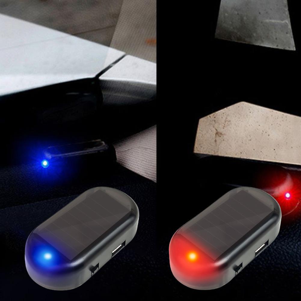 Solar Powered Car Fake Securit - Sos Light Strobe recension och pris