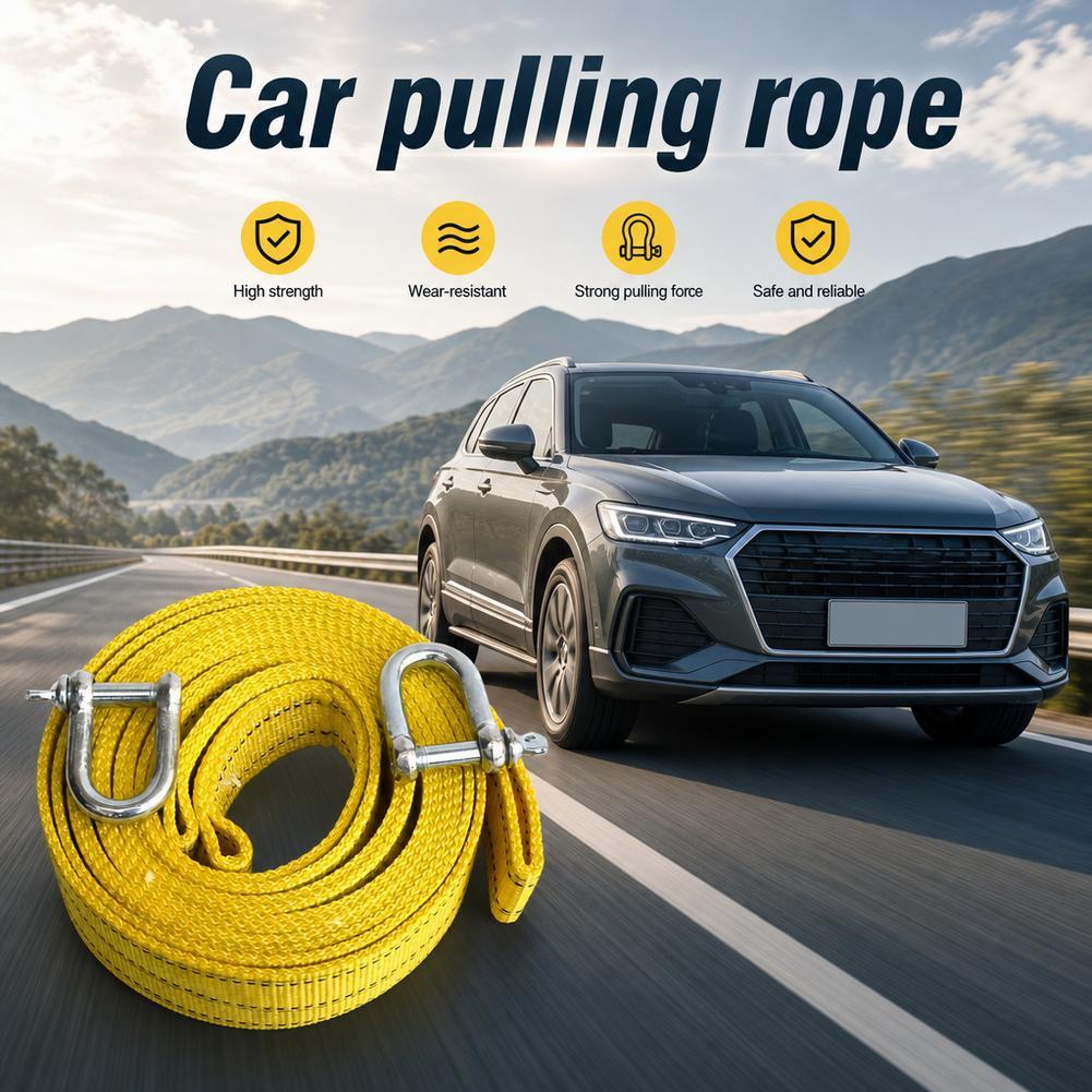 3M Heavy Duty Car Tow Strap Wi - Rescue Rope Throw recension och pris