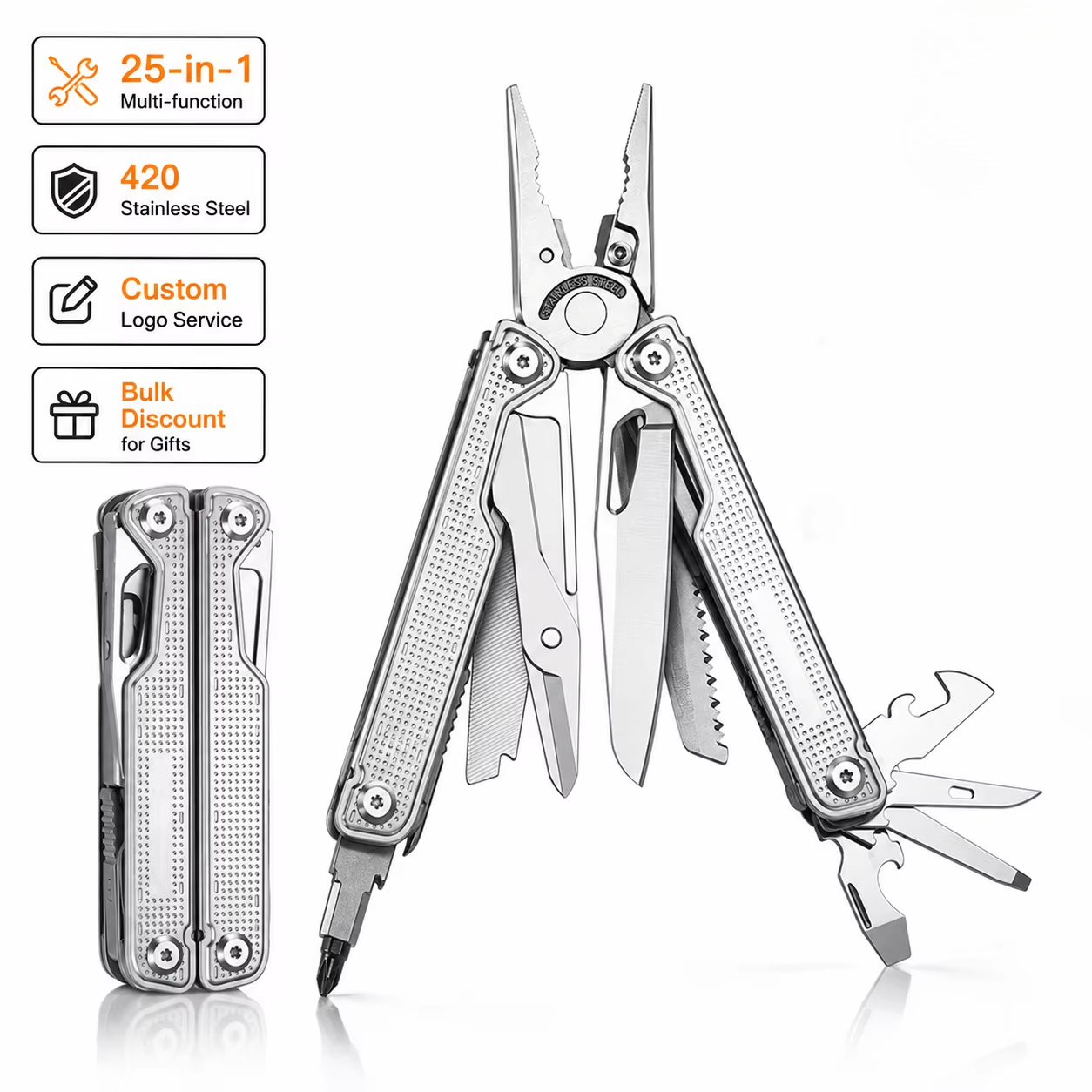 Professional 25-in-1 Multitool - Multi Tool Plier recension och pris